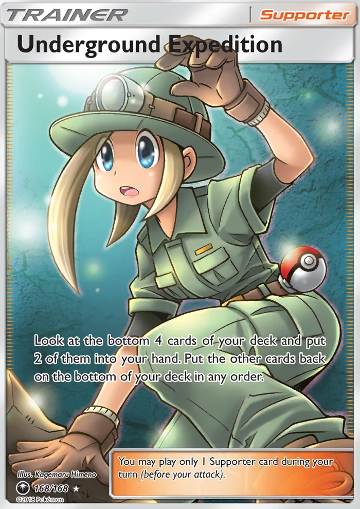 Underground Expedition · Celestial Storm 168/168