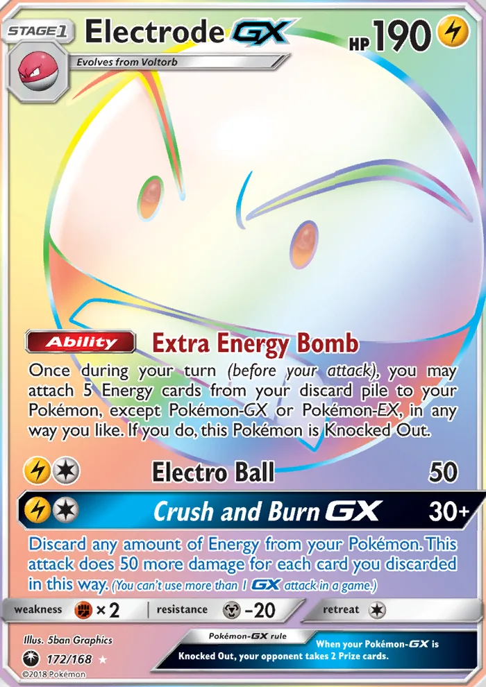 Electrode GX · Celestial Storm 172/168