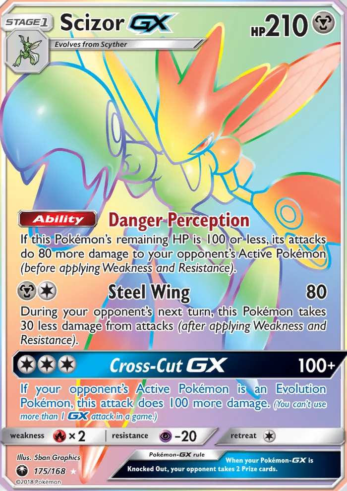 Scizor GX · Celestial Storm 175/168