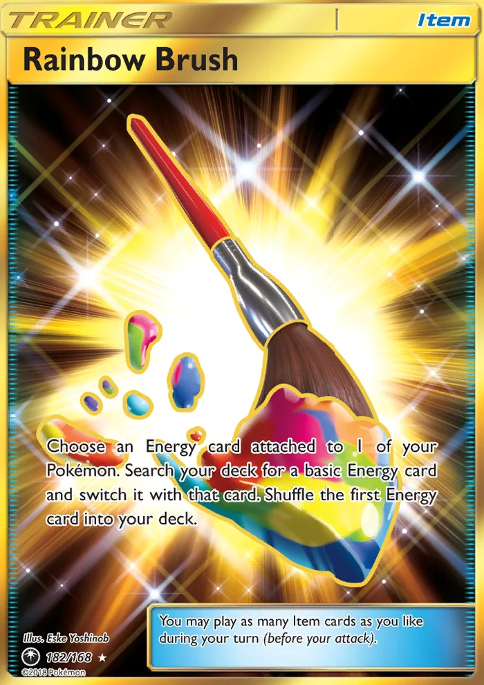 Rainbow Brush · Celestial Storm 182/168