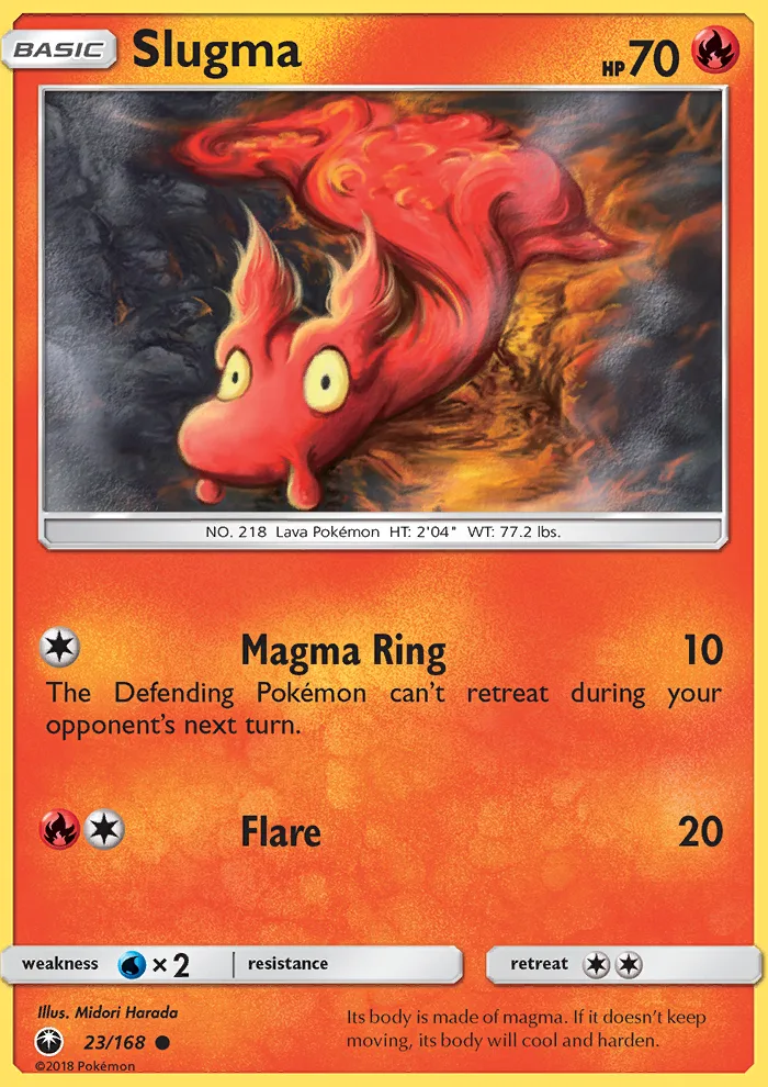 Slugma · Celestial Storm 23/168