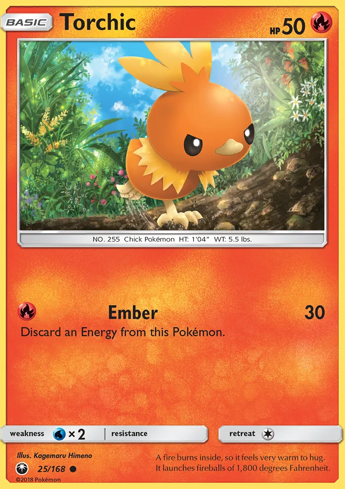Torchic · Celestial Storm 25/168