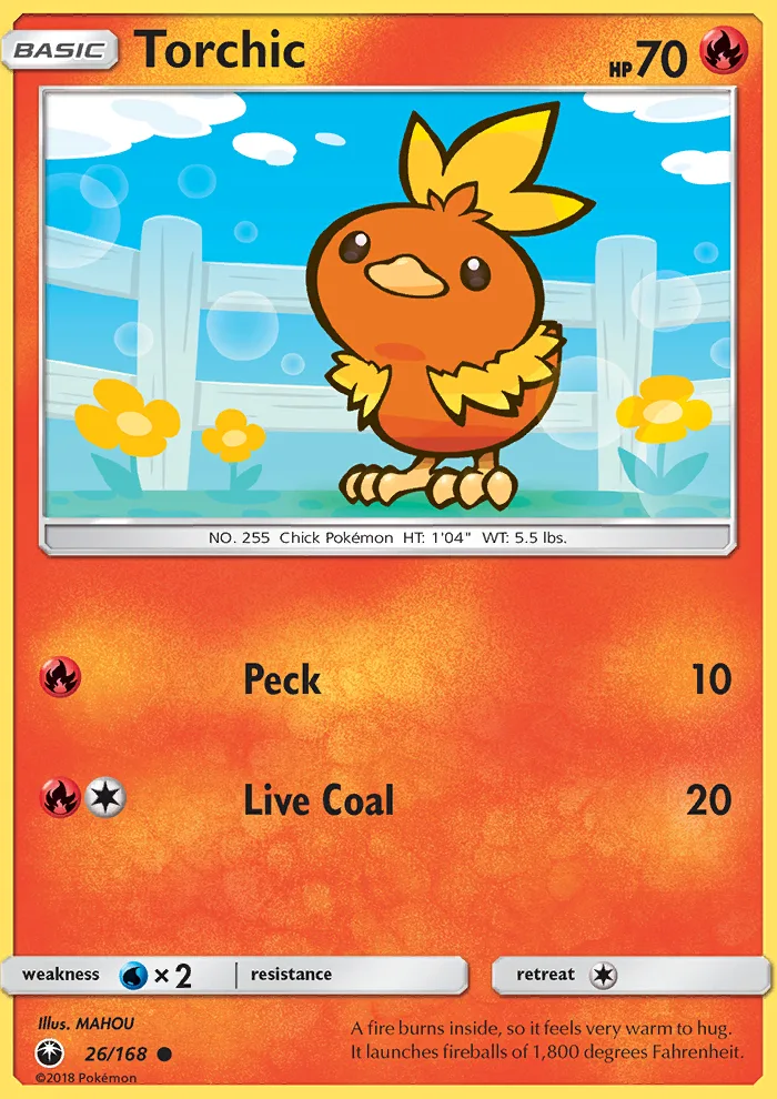 Torchic · Celestial Storm 26/168