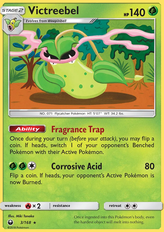 Victreebel · Celestial Storm 3/168