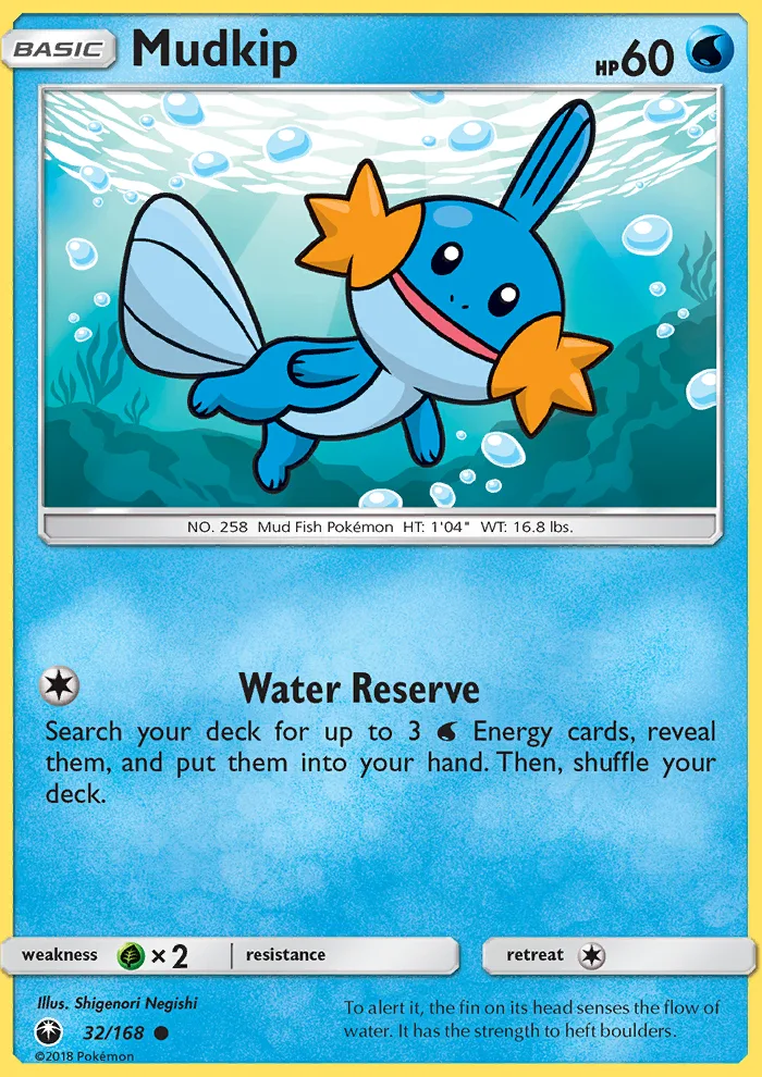 Mudkip · Celestial Storm 32/168