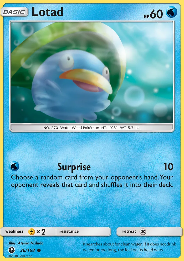 Lotad · Celestial Storm 36/168