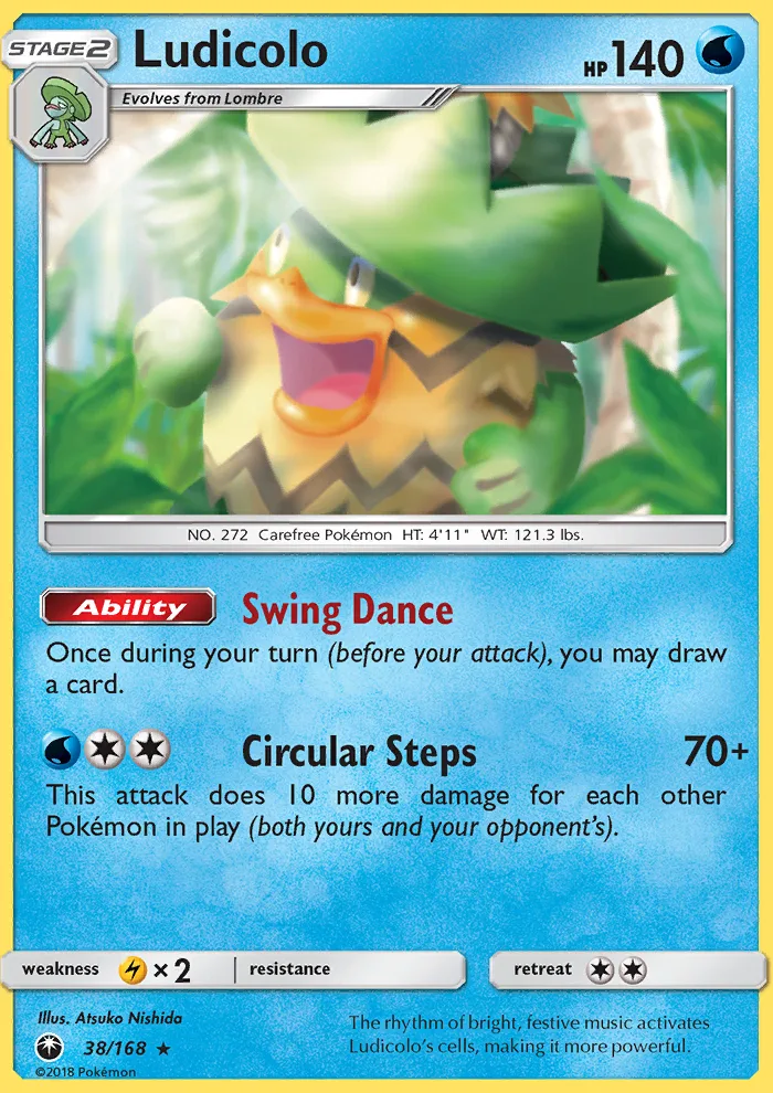 Ludicolo · Celestial Storm 38/168