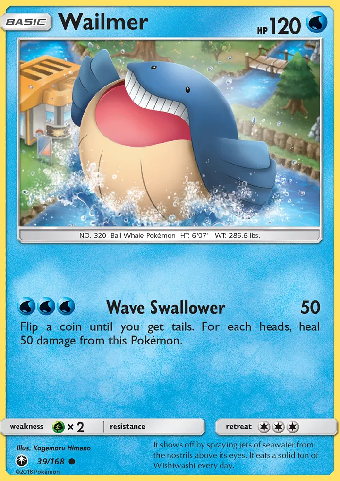 Wailmer · Celestial Storm 39/168