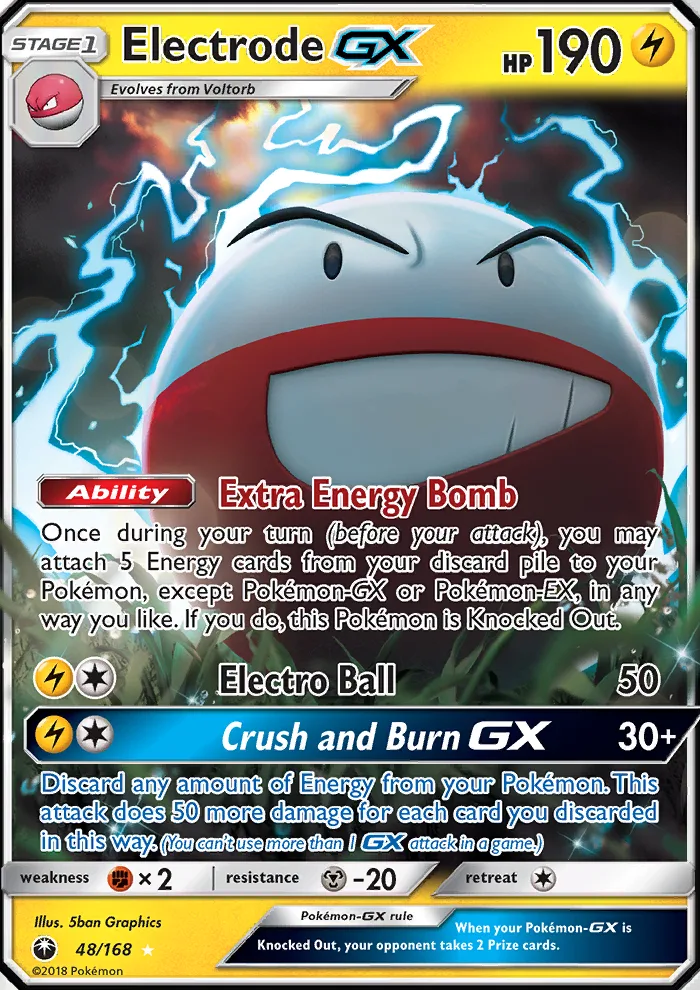 Electrode GX · Celestial Storm 48/168