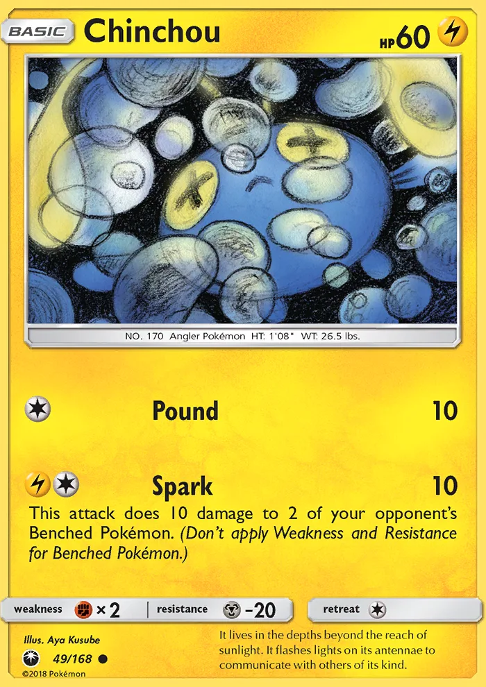 Chinchou · Celestial Storm 49/168
