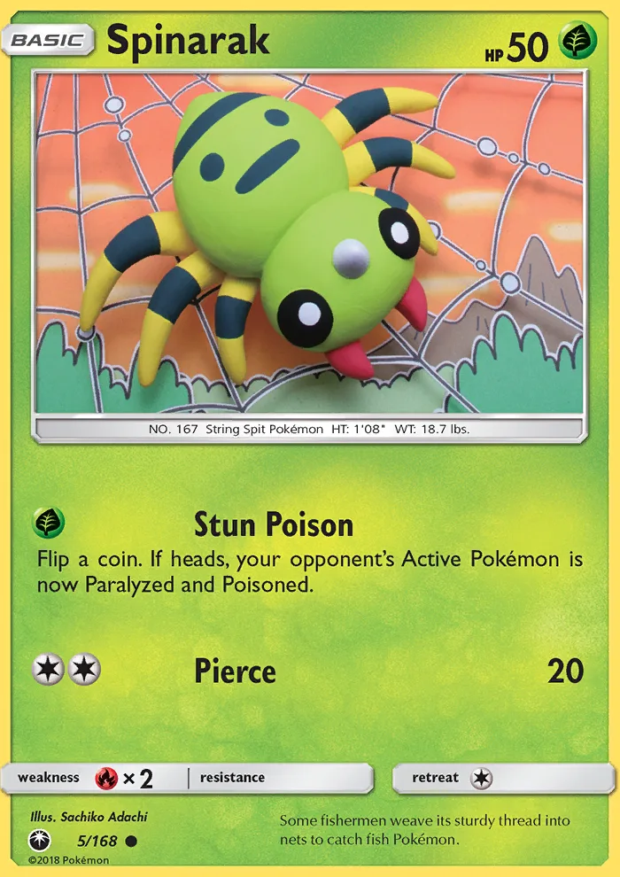 Spinarak · Celestial Storm 5/168