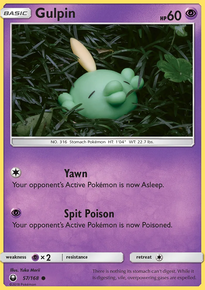 Gulpin · Celestial Storm 57/168