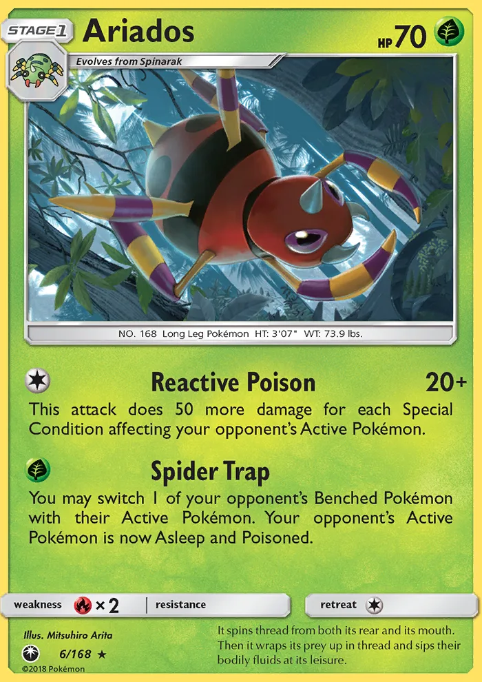 Ariados · Celestial Storm 6/168
