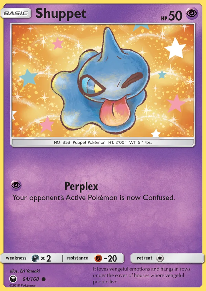 Shuppet · Celestial Storm 64/168