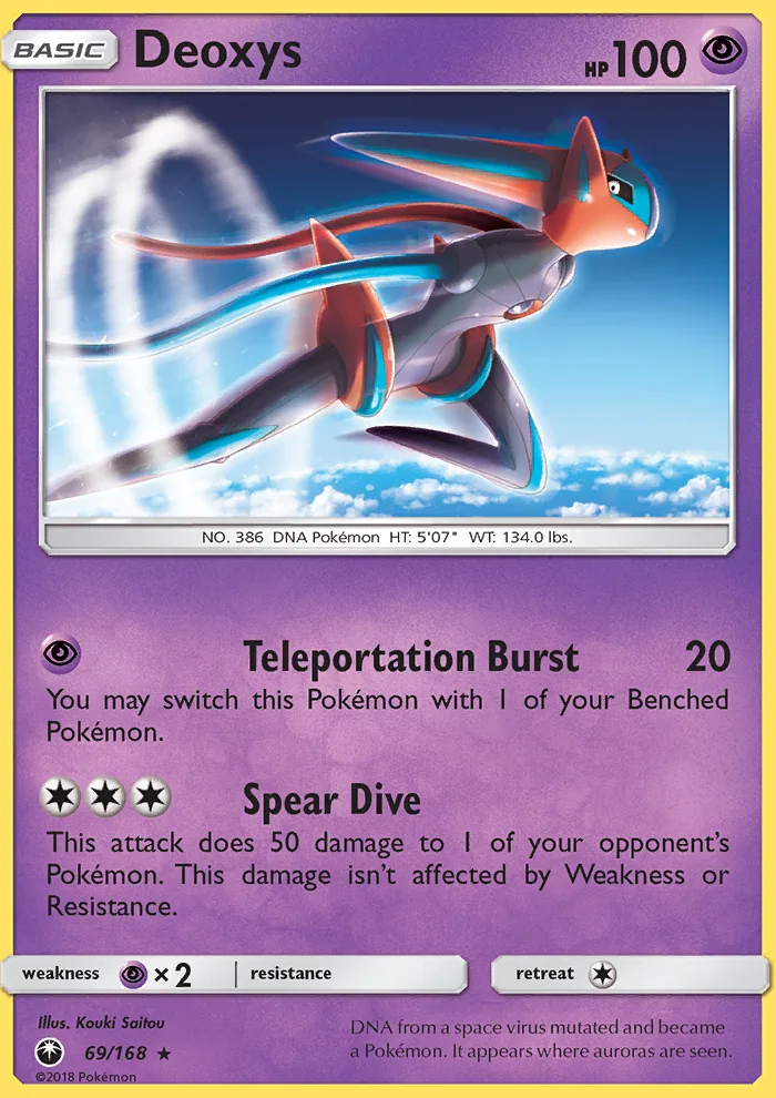 Deoxys · Celestial Storm 69/168