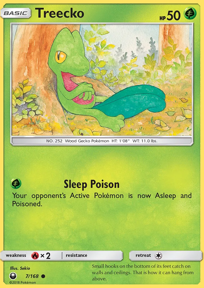 Treecko · Celestial Storm 7/168