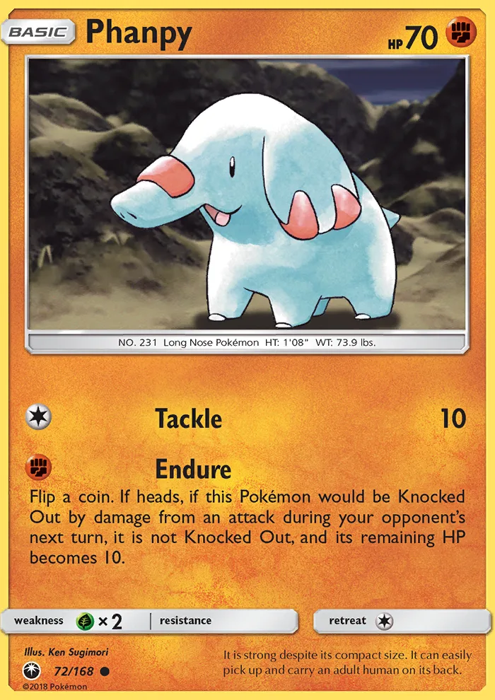 Phanpy · Celestial Storm 72/168