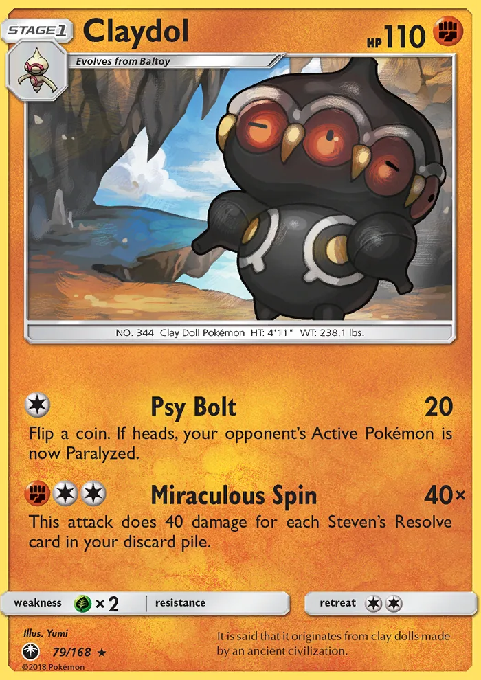 Claydol · Celestial Storm 79/168