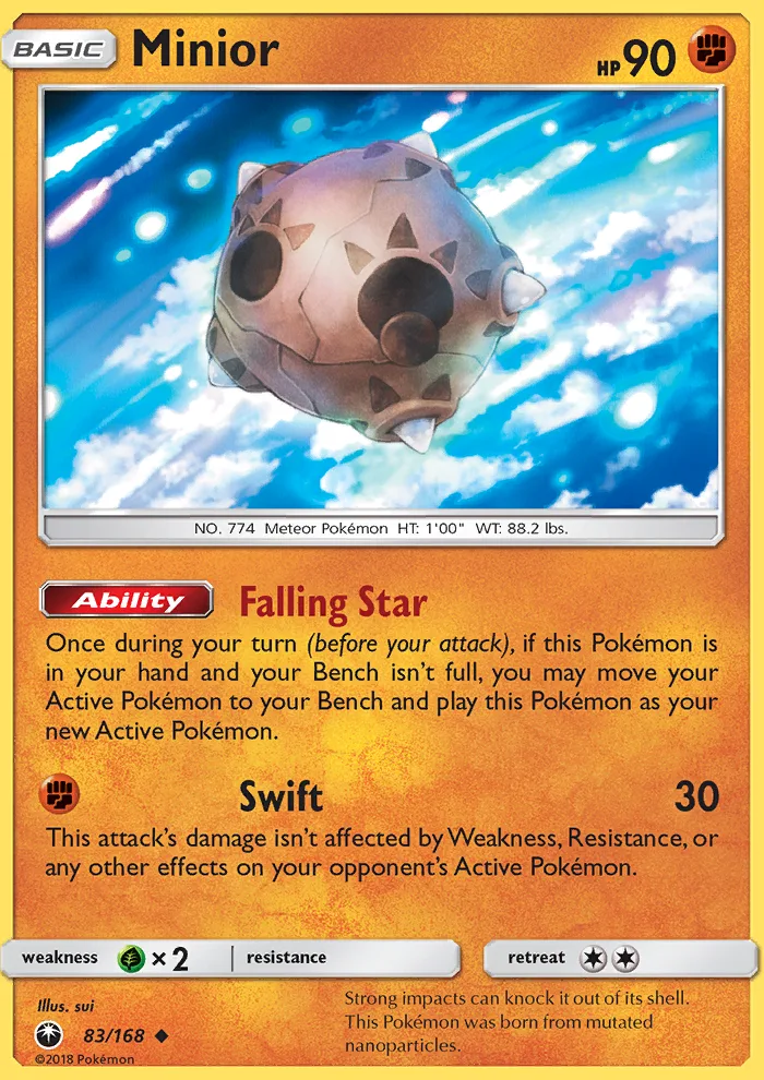 Minior · Celestial Storm 83/168