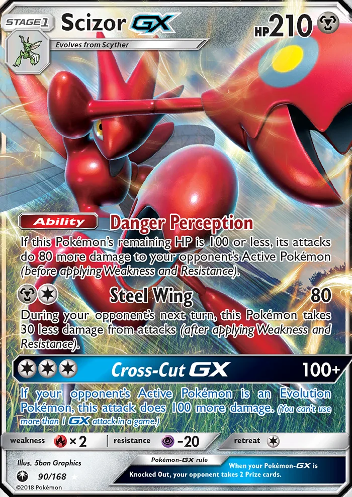 Scizor GX · Celestial Storm 90/168
