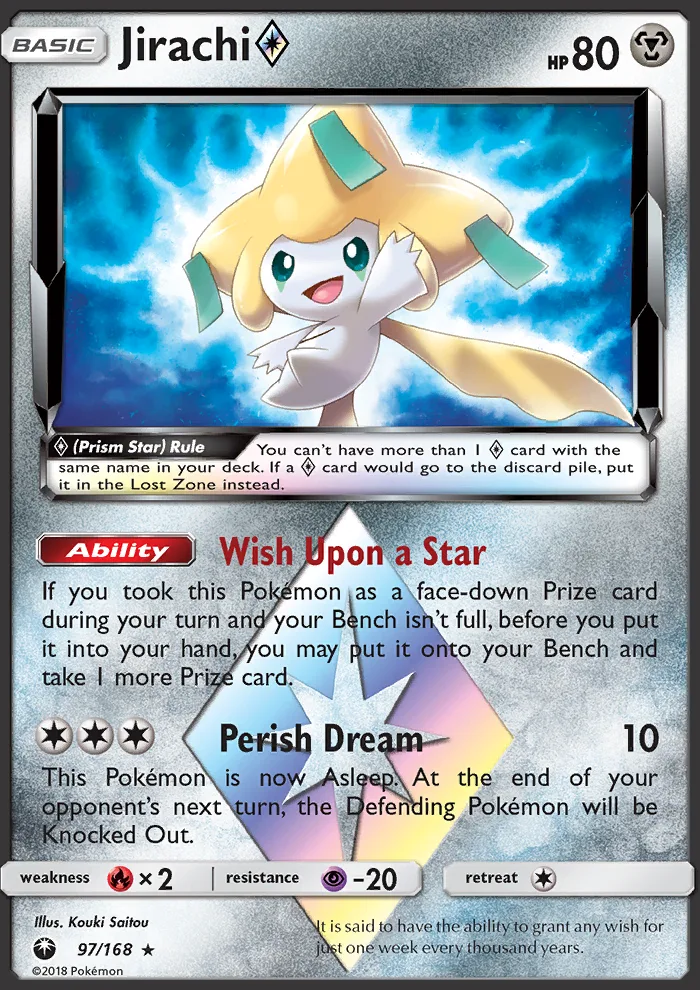 Jirachi ◇ · Celestial Storm 97/168