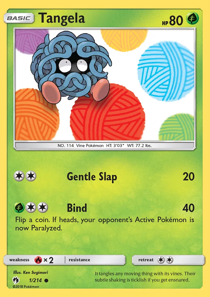 Tangela · Lost Thunder 1/214