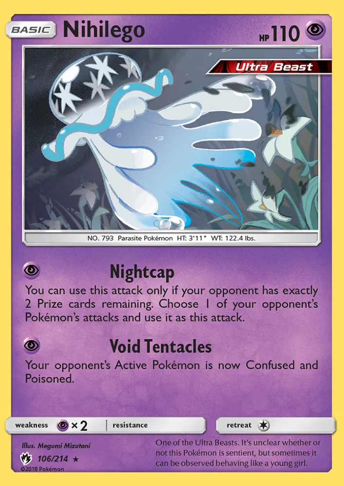 Nihilego · Lost Thunder 106/214