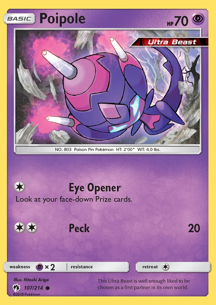 Poipole · Lost Thunder 107/214
