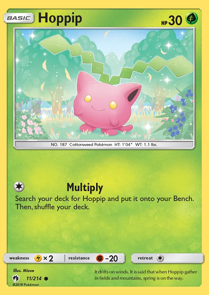 Hoppip · Lost Thunder 11/214