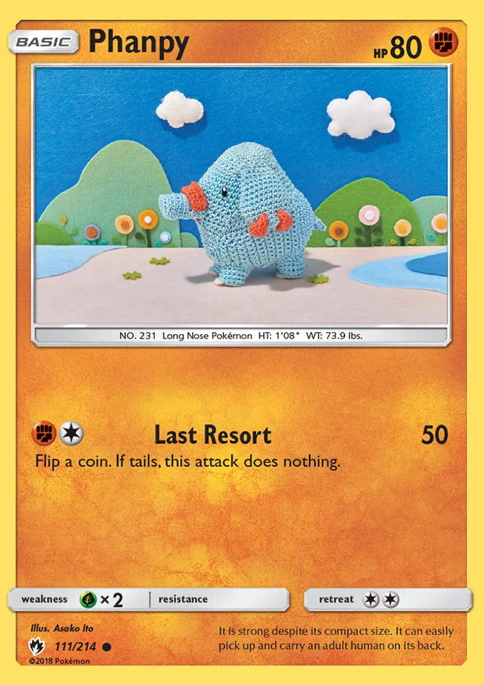 Phanpy · Lost Thunder 111/214