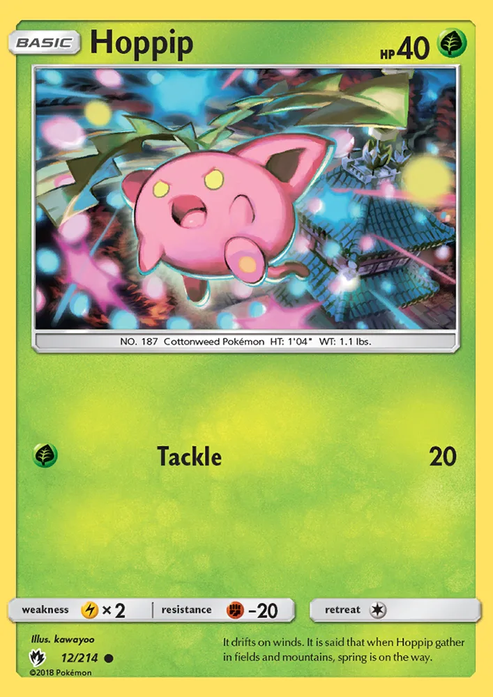 Hoppip · Lost Thunder 12/214