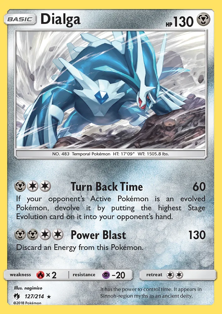 Dialga · Lost Thunder 127/214