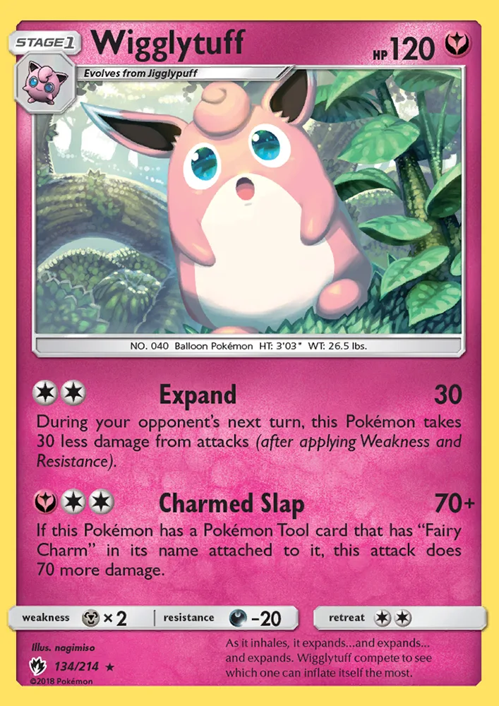 Wigglytuff · Lost Thunder 134/214
