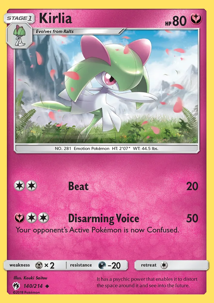 Kirlia · Lost Thunder 140/214