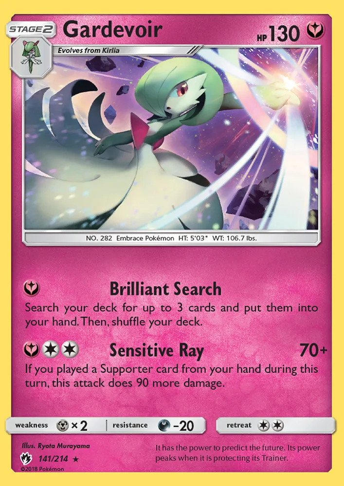 Gardevoir · Lost Thunder 141/214