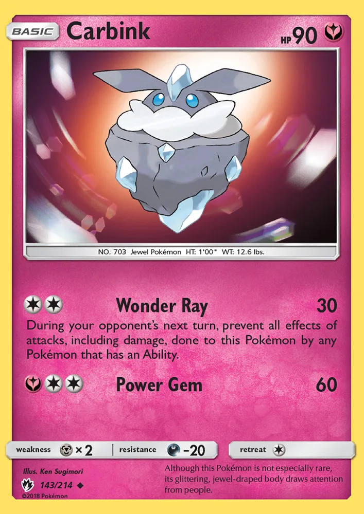 Carbink · Lost Thunder 143/214