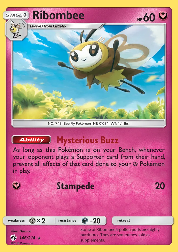 Ribombee · Lost Thunder 146/214