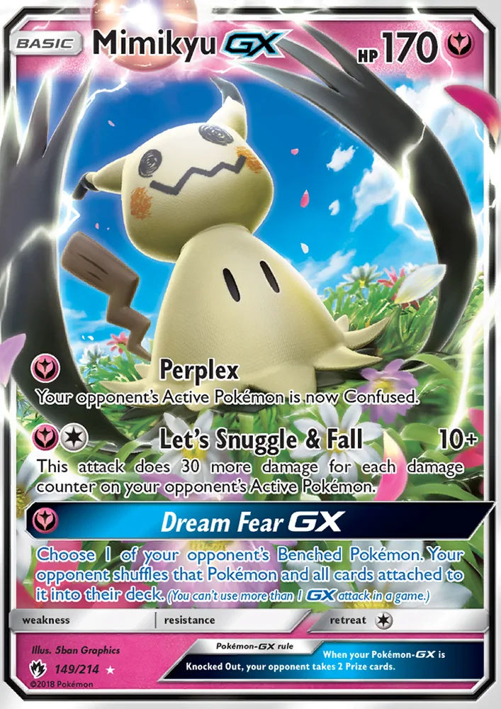 Mimikyu GX · Lost Thunder 149/214