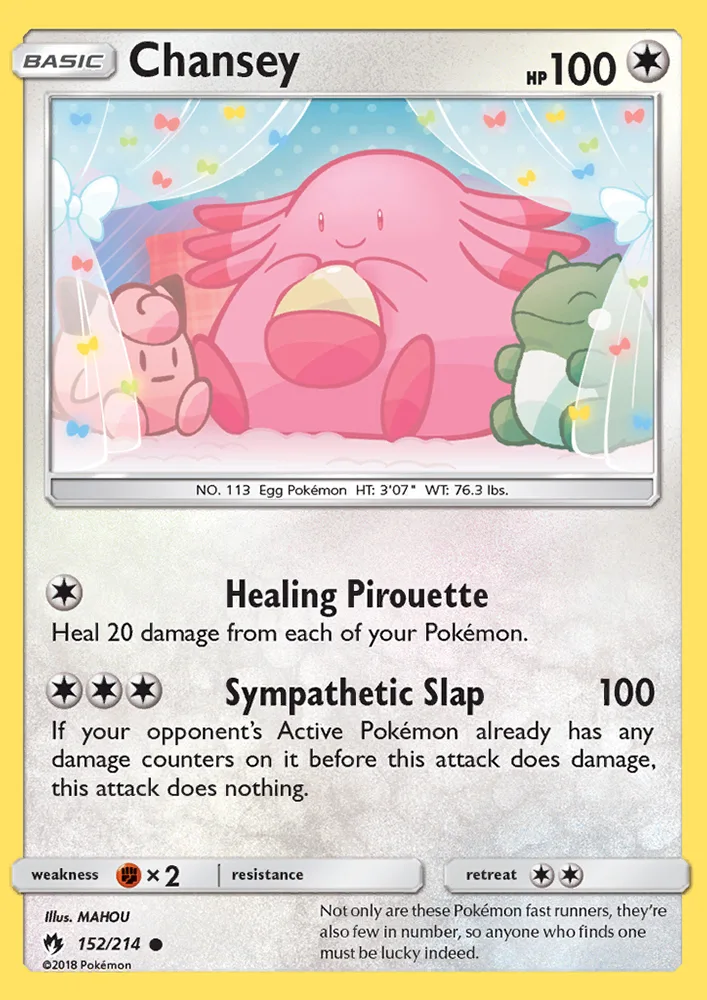 Chansey · Lost Thunder 152/214