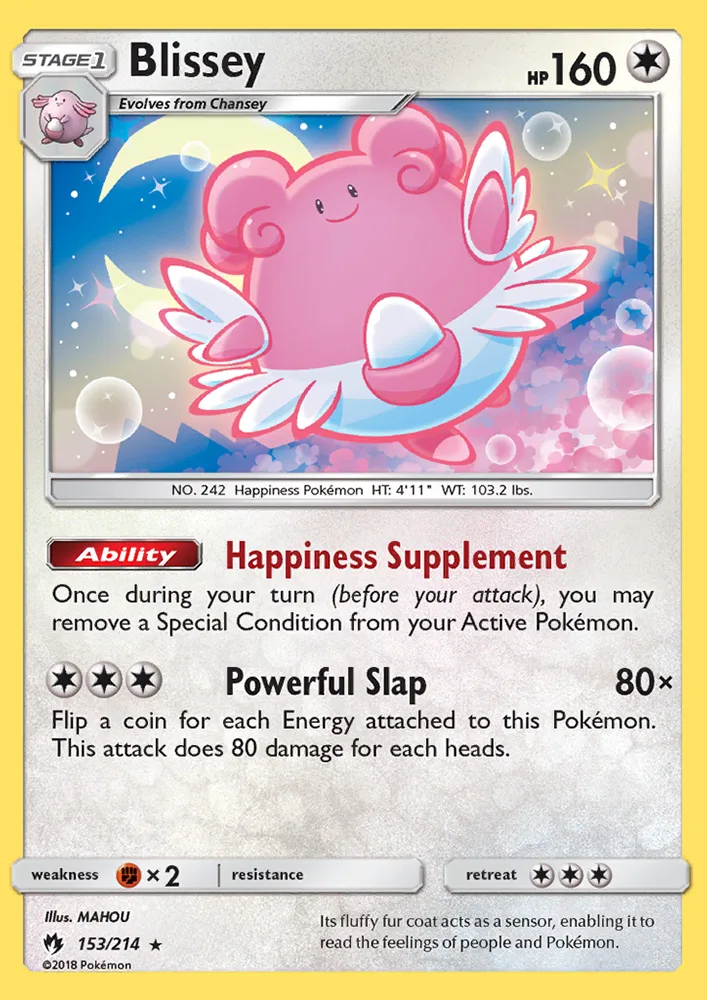 Blissey · Lost Thunder 153/214