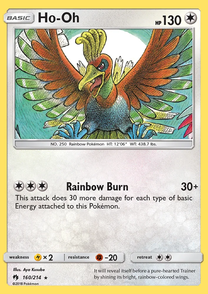 Ho-Oh · Lost Thunder 160/214
