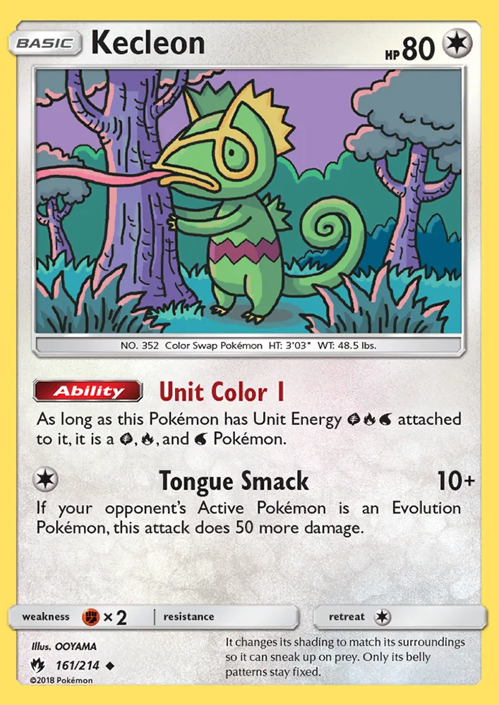 Kecleon · Lost Thunder 161/214