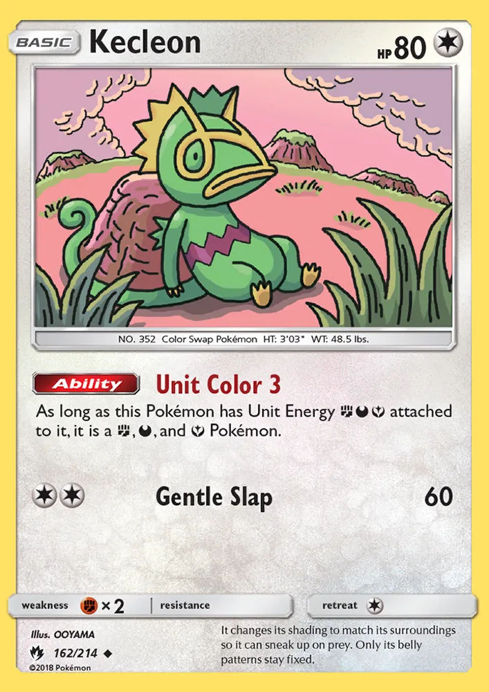 Kecleon · Lost Thunder 162/214