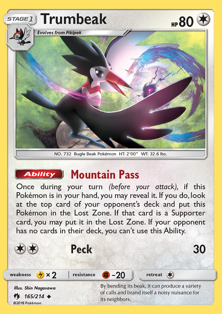 Trumbeak · Lost Thunder 165/214