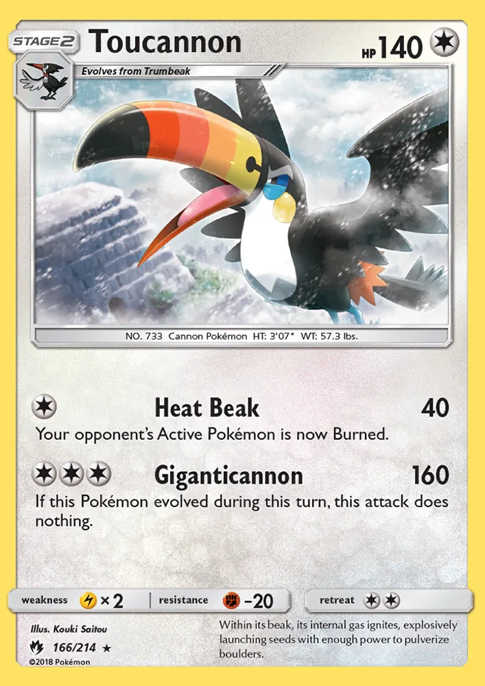 Toucannon · Lost Thunder 166/214