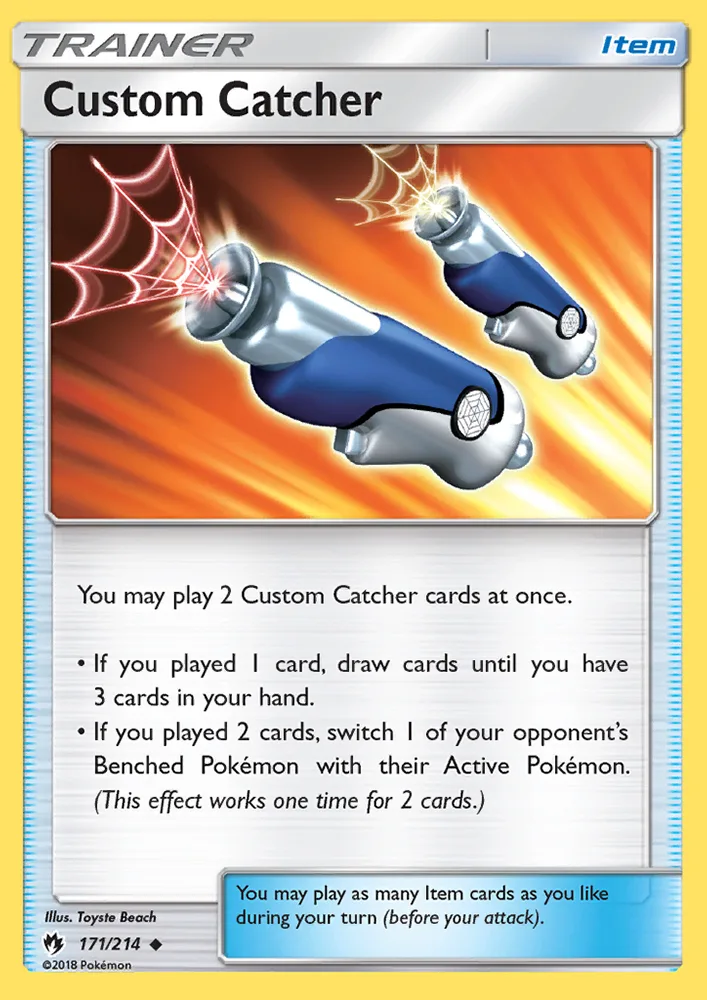 Custom Catcher · Lost Thunder 171/214