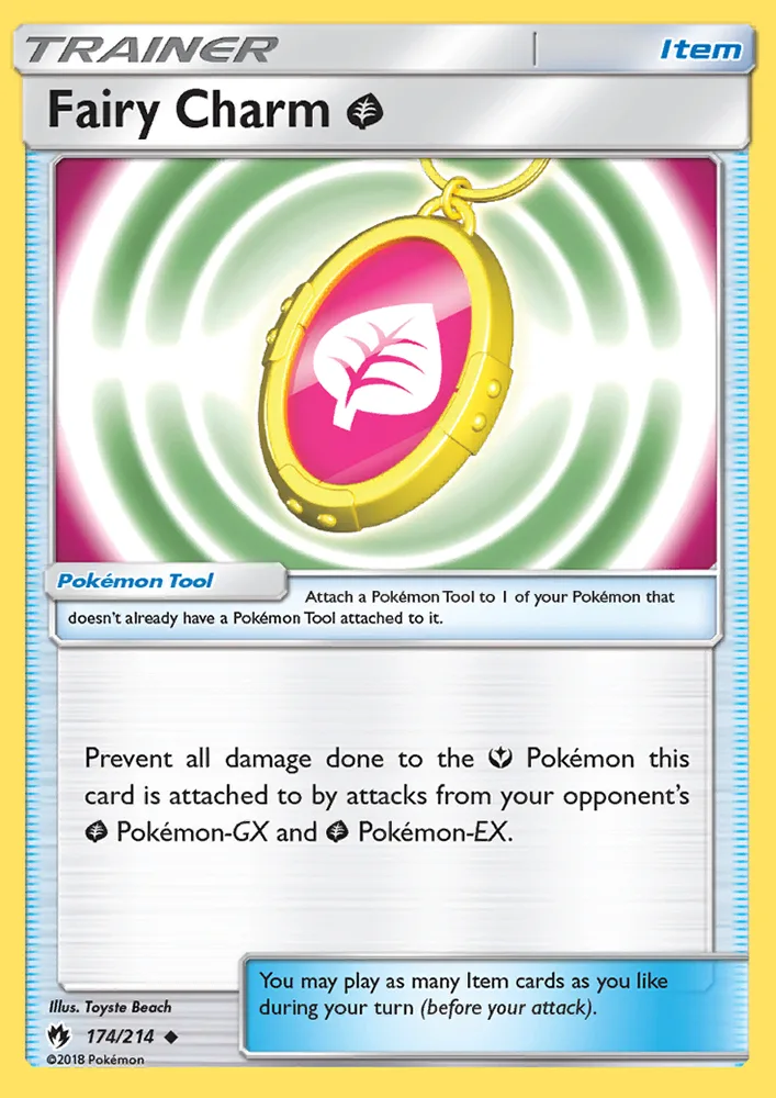Fairy Charm Grass · Lost Thunder 174/214