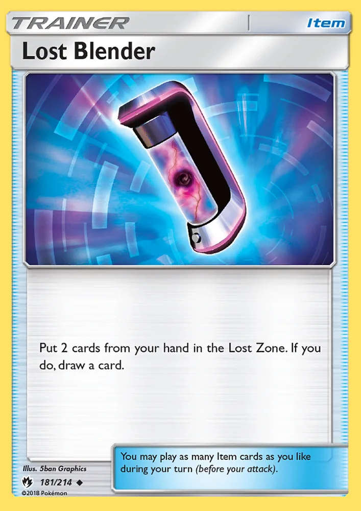 Lost Blender · Lost Thunder 181/214