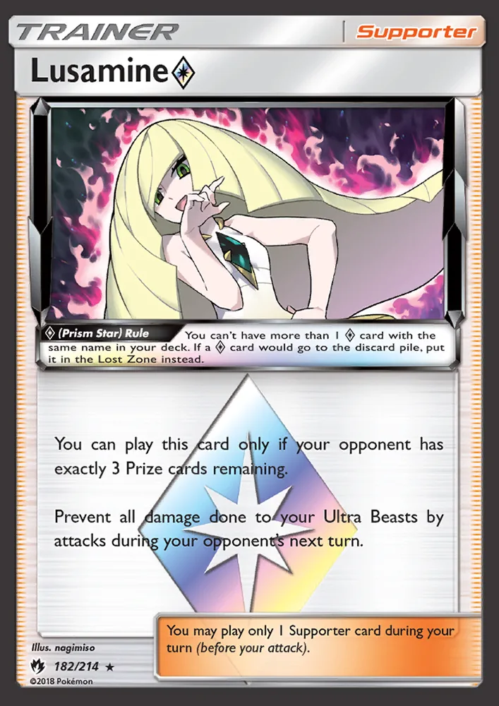 Lusamine ◇ · Lost Thunder 182/214