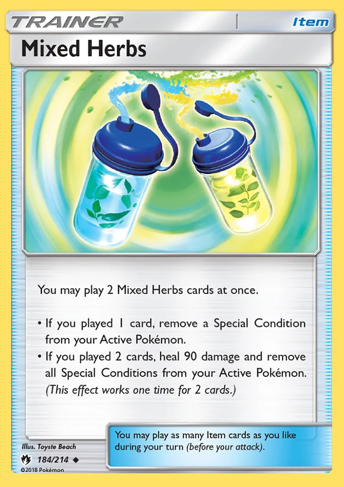 Mixed Herbs · Lost Thunder 184/214